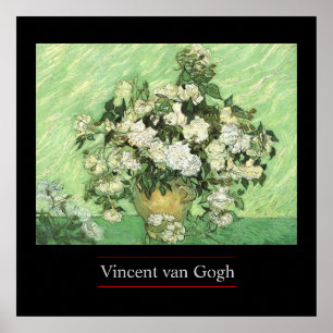 Vas med Ro av van Gogh Poster Skriv ut