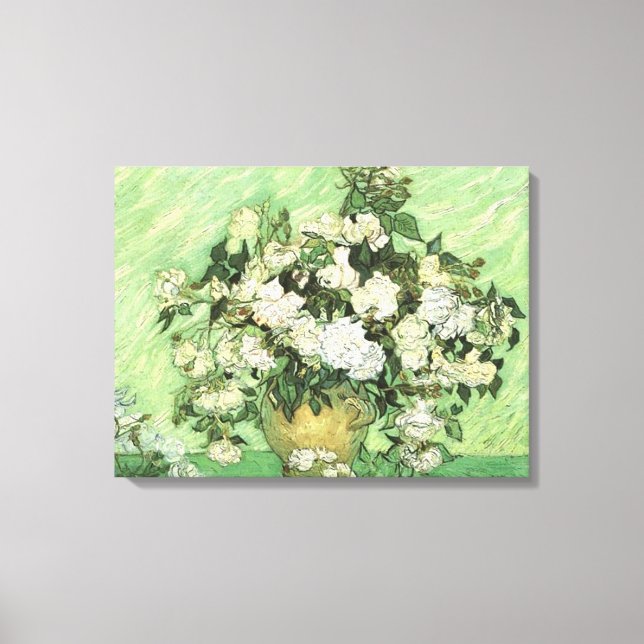 Vas med Ro av van Gogh Wrapped Canvas (Framsida)