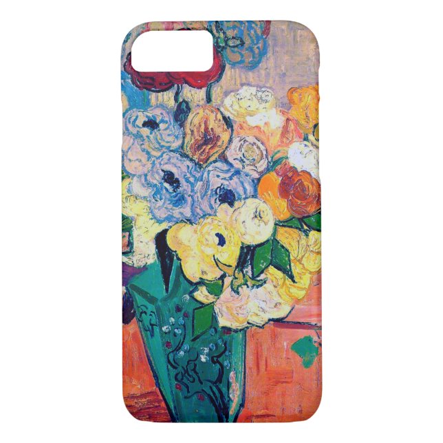 Vas med Ro och Anemones, Van Gogh Case-Mate iPhone Skal (Baksida)
