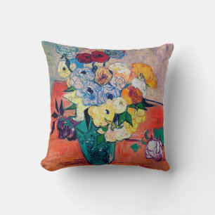 Vas med Ro och Anemones, Van Gogh Kudde