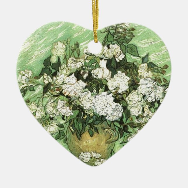 Vas med Ro - Van Gogh Julgransprydnad Keramik (Framsidan)