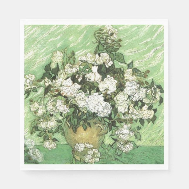 Vas med Ro - Van Gogh Pappersservett (Framsidan)