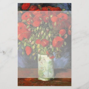 Vas med röda vallmor av Vincent van Gogh
