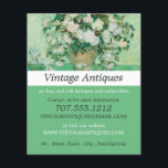 Vas med Rosa ros, Van Gogh, Antique Store Flygblad<br><div class="desc">Vas med Rosa ros av Vincent Van Gogh,  reklamannonsörer för antikhandlare/butiksannonsörer från Affärskortet Store.</div>