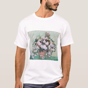 Vas med Rosa ros, Van Gogh T Shirt