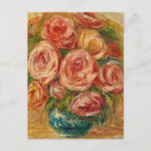 Vas med rosor av Renoir