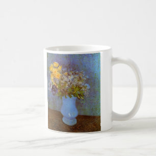 Vas med Syren och Prästkragar av Vincent van Gogh Kaffemugg