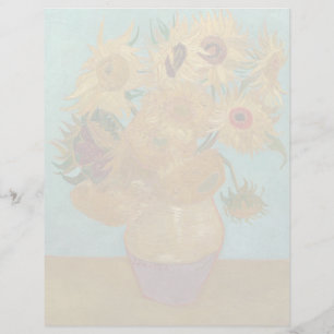 Vas med tolv solblommor av Vincent Van Gogh