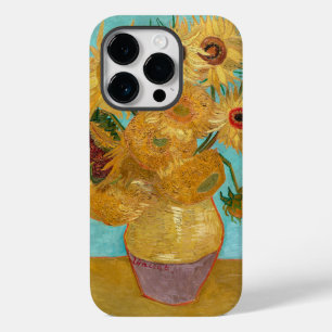 Vas med tolv solblommor Van Gogh