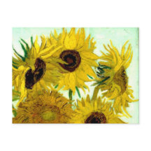 Vas med tolv solblommor, Van Gogh Fine Art