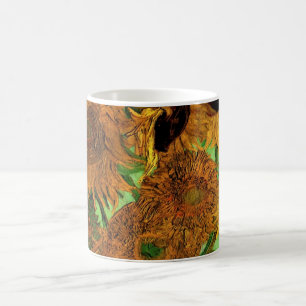 Vas med tolv solrosor av Vincent van Gogh Kaffemugg