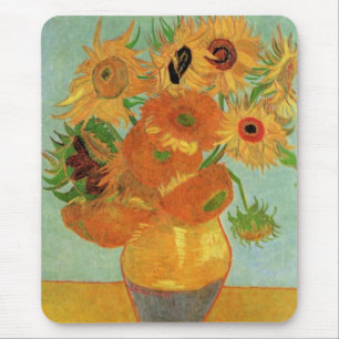 Vas med tolv solrosor av Vincent van Gogh Musmatta