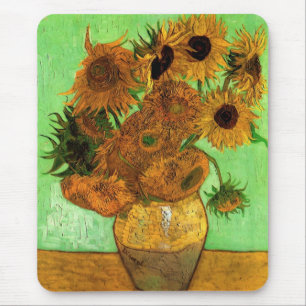 Vas med tolv solrosor av Vincent van Gogh Musmatta