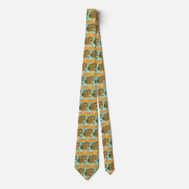 Vas med tolv solrosor av Vincent van Gogh Slips (Framsida)