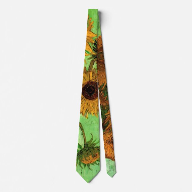 Vas med tolv solrosor av Vincent van Gogh Slips (Framsida)