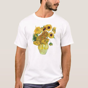 Vas med tolv solrosor av Vincent Van Gogh Tee