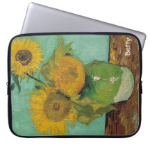 Vas med tre solrosor, Vincent van Gogh