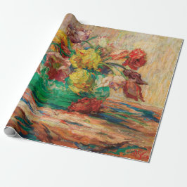 Vas med tulpaner (Schlobach) Presentpapper