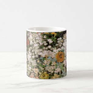 Vas med Zinnia-blommor av Vincent van Gogh Kaffemugg
