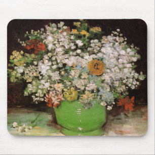 Vas med Zinnia-blommor av Vincent van Gogh Musmatta