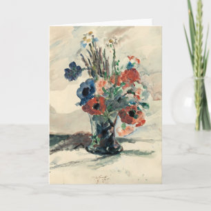 Vas mit Blumen Lovis Corinth Kort