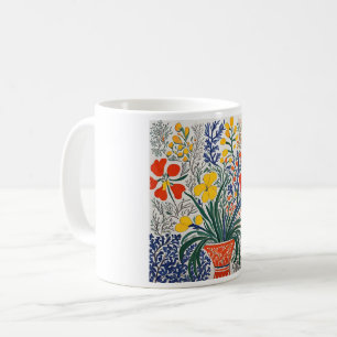 Vas och Vild Flowers Kaffemugg