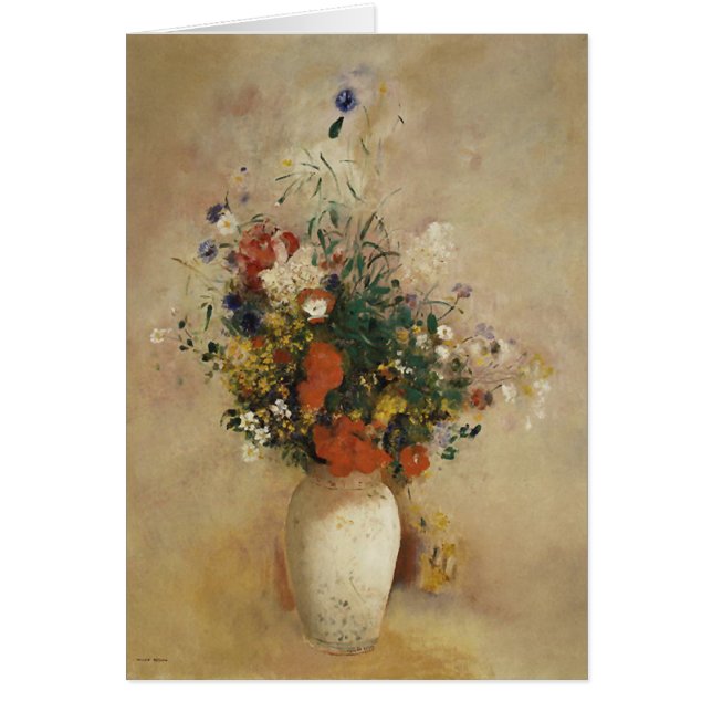 Vas, Odilon Redon Fine Art OBS Kort (Framsidan)