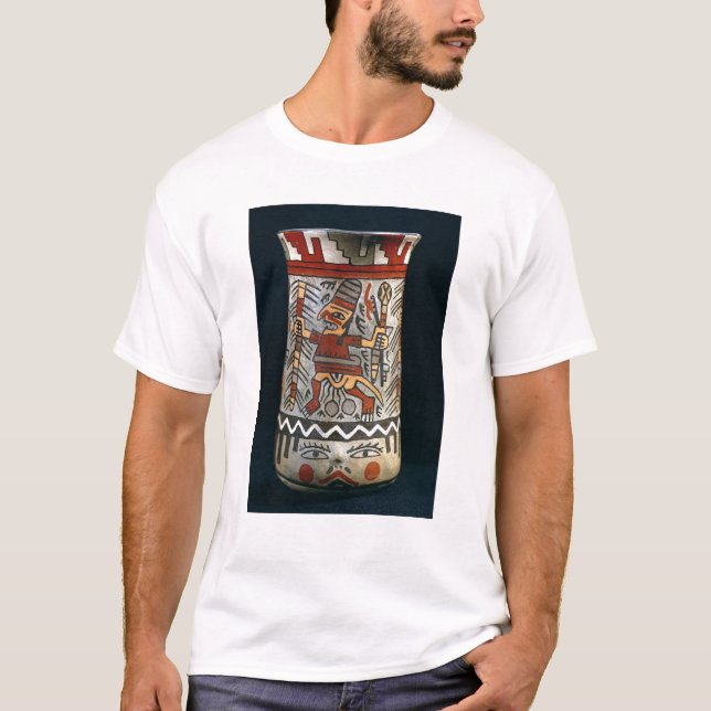 Vas som visar en lantbrukplats tee shirt (Framsida)