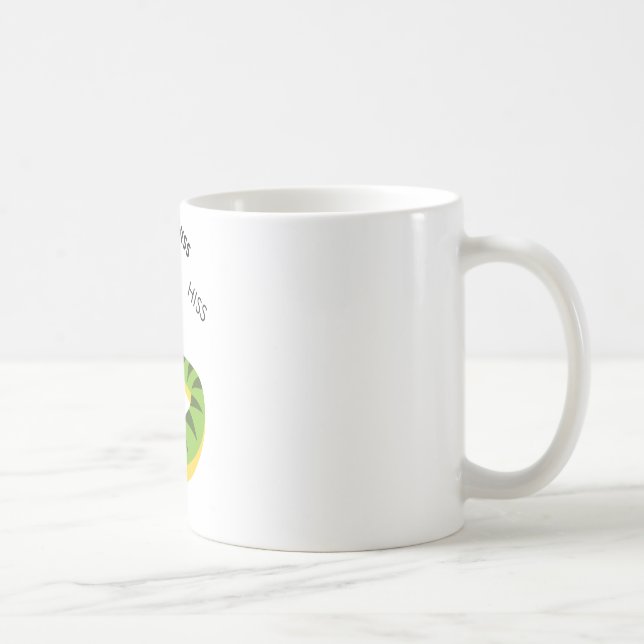 Väsande ljudorm gulliga Emoji Kaffemugg (Höger)