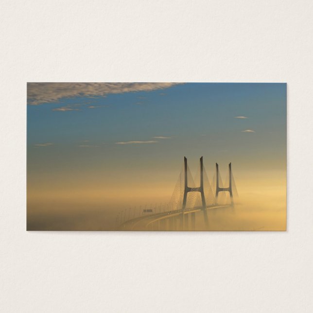 Vasco da Gama Bridge Visitkort (Framsidan)