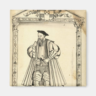 Vasco da Gama från 'Lendas da India Magnet