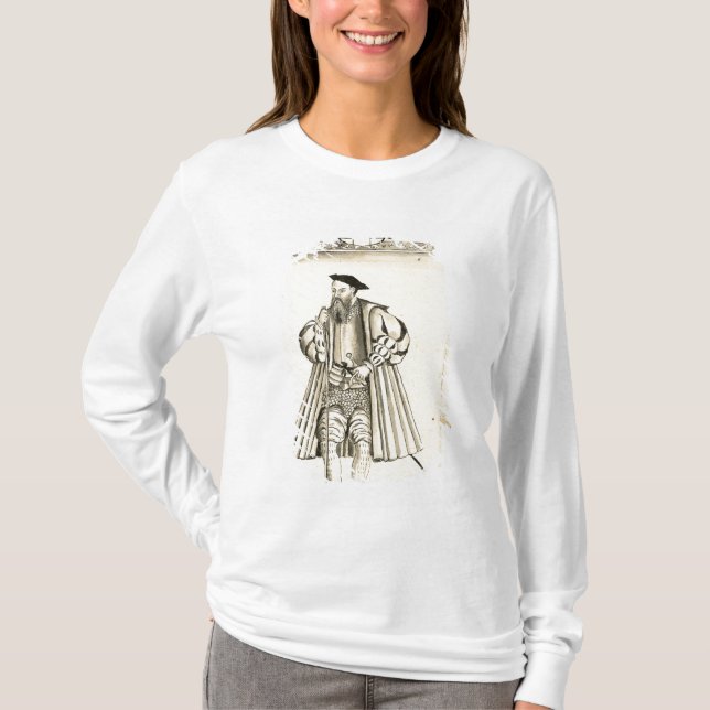 Vasco da Gama från 'Lendas da India Tee Shirt (Framsida)