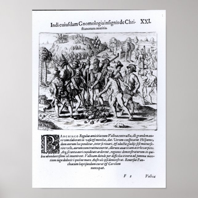 Vasco Nunez de Balboa Poster (Framsidan)