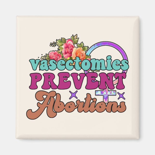 Vasectomy Advocate Magnet (Framsidan)