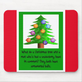 Vasektomi- = julbollar musmatta