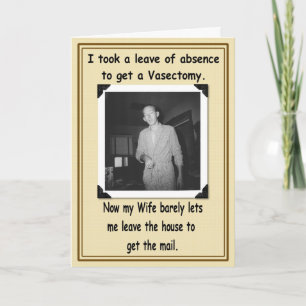 Vasektomi - kom bra kort