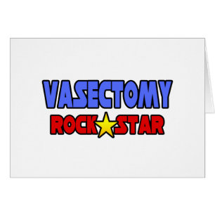 Vasektomisk Rockstjärna Hälsningskort