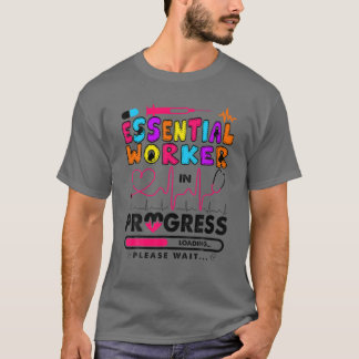 Väsentlig arbetskraft under utveckling framtida sj t shirt