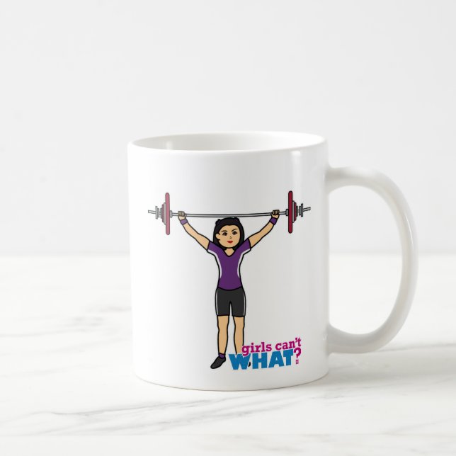 Väsentlig flicka - medel kaffemugg (Höger)