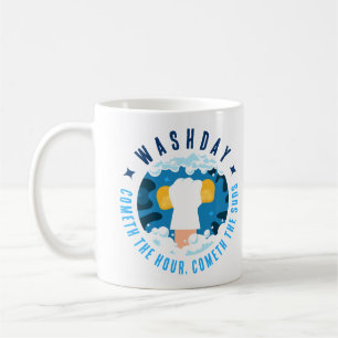 VASHDAY, KOM TIMMEN, KOM SUMMAN KAFFEMUGG