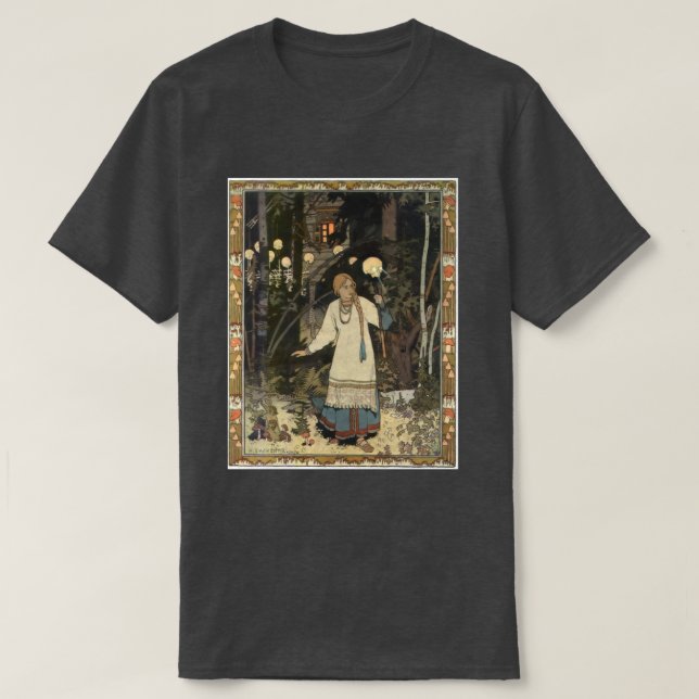Vasilisa den härliga - ryska Fairytail - 1en Tee (Design framsida)