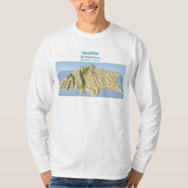 Vasilitsi - 3D-Panoramakarta - Lång T-Shirt