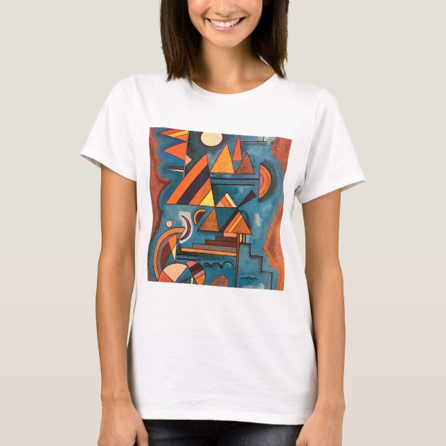 Vasily Kandinsky Bauhaus Dessau T Shirt (Framsida)
