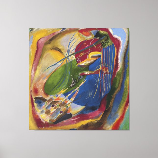 Vasily Kandinsky - Bild med tre fläckar (Framsida)