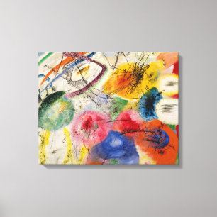 Vasily Kandinsky - Black Linjer Canvastryck