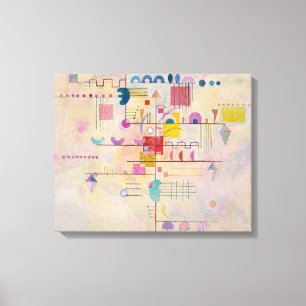 Vasily Kandinsky - Gracful Ascent Canvastryck
