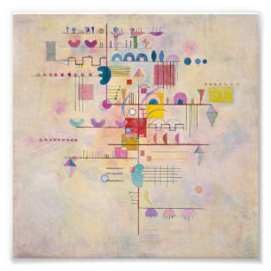Vasily Kandinsky - Gracful Ascent Fototryck