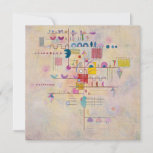 Vasily Kandinsky - graciös Ascent Julkort