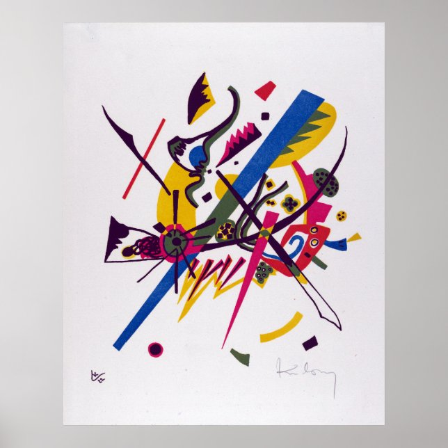Vasily Kandinsky Small Worlds I Poster (Framsidan)