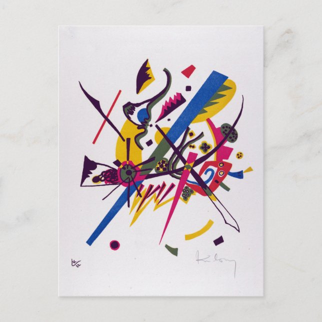 Vasily Kandinsky Small Worlds I Vykort (Framsida)